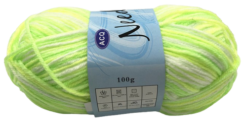 ACRYLIC KNITTING YARN - 2 TONE B107