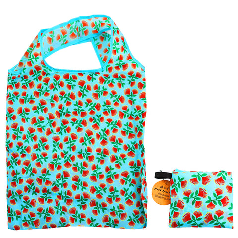 Shopping Bag Foldable Pohutukawa Design