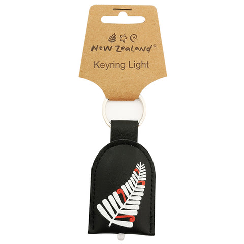 Keyring w/ Light NZ Fern