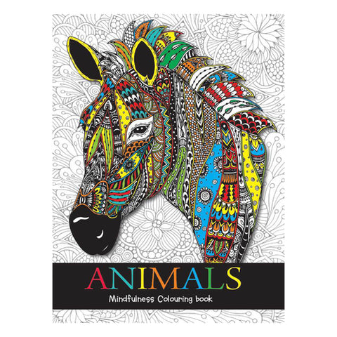 Adult Colouring Animals 176pgs 27x20