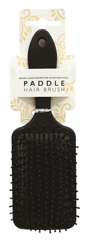 Hair Brush Paddle Black