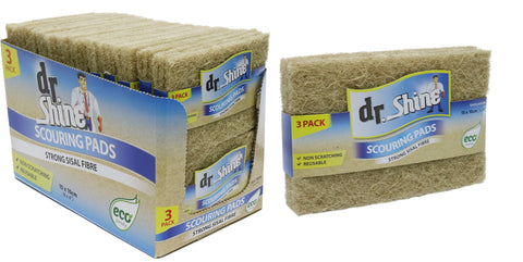 DR SHINE SCOURING PADS 3 PACK