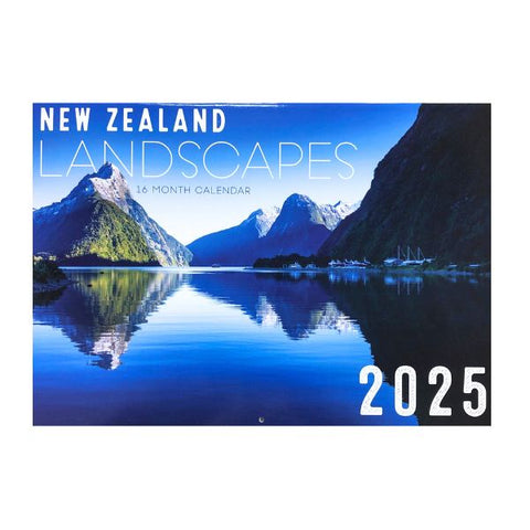 Calendar 2025 NZ Landscapes