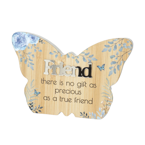 Spring Butterfly Plaque Friend