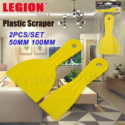 Scraper Plastic 2pc 50mm/100mm