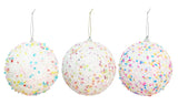 Confetti Sprinkles Bauble Asst