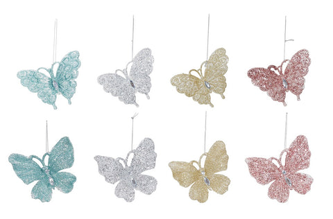 Hanging Acrylic Butterfly Asst