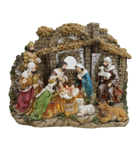 Resin Nativity Scene Large