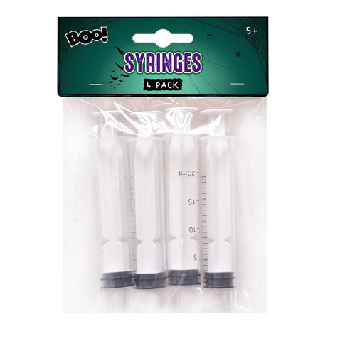 DRINK SYRINGES 20ml 4pk