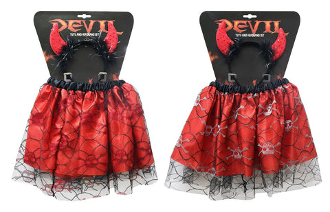 Devil Dress Up Tutu Set Kids