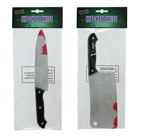 Kitchen Knife with Blood 30cm Asst