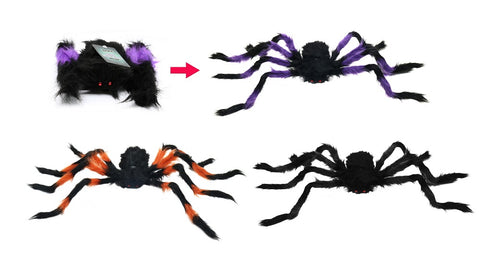 FURRY SPIDER 75cm ASST