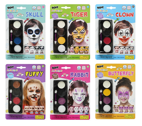 Face Painting Kit Asst