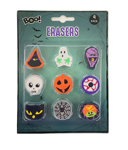 Kid Fun Erasers 9pk