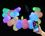 App LED Lightshow Festoon Drop Globes 20pk