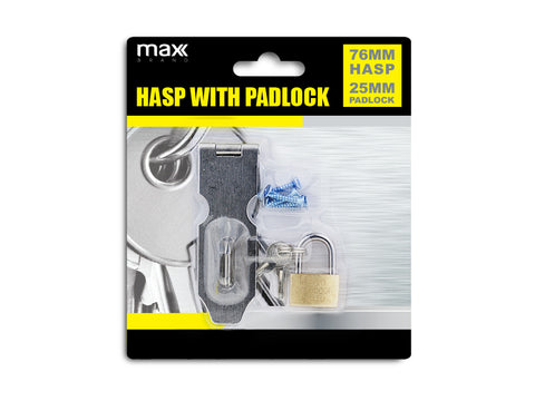 HASP & PADLOCK