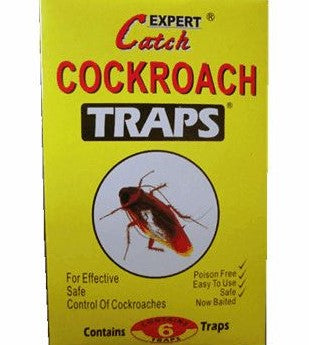 COCKROACH TRAPS 6pk