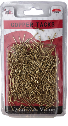 Copper Tacks 13mm 100g