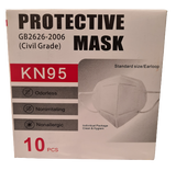 KN95 Face Mask -White 10pc