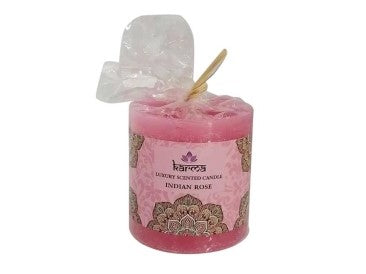 Karma 7cm Scented Candle Indian Rose