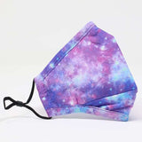 Reusable Face Mask Galaxy Purple