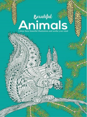 Mindfulness Colouring Squirrel 128pgs