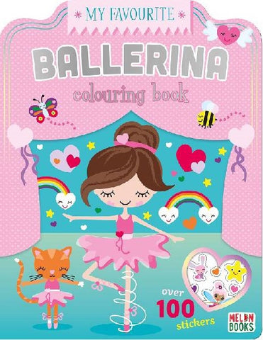 My Favourite Colouring Ballerina 72pgs