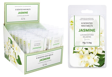 WAX MELTS JASMINE 6PK