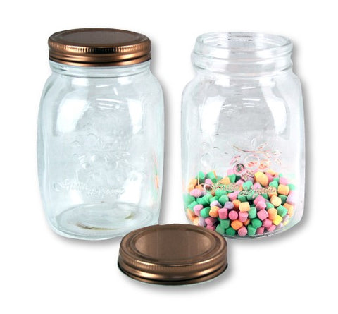 500ML ROSE GOLD JAR