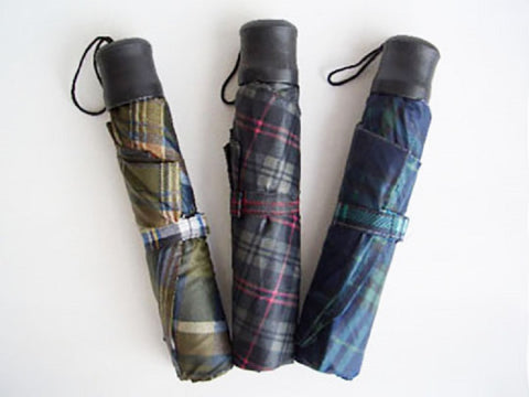 Folding Umbrella Checkered