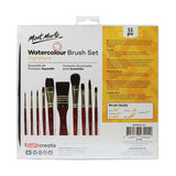 MM Brush Set in Wallet 11pc Watercolour