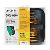 MM Brush Set in Wallet 11pc Watercolour