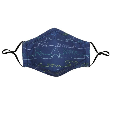 Reusable Face Mask Kid's Shark