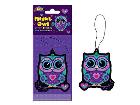 Car Air Freshener Night Owl (Berry)